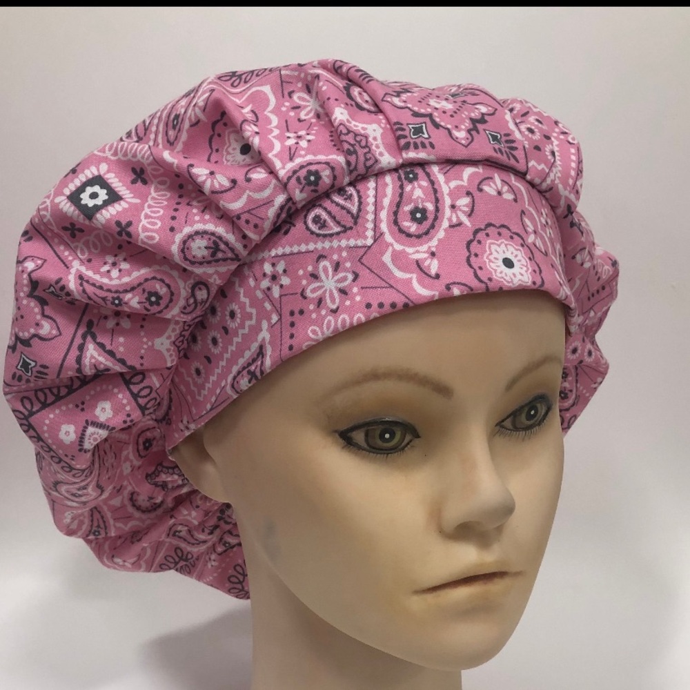 Surgical Cap/ Bouffant/ Chemo Cap/ Chefs Hat